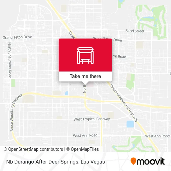 Mapa de Nb Durango After Deer Springs