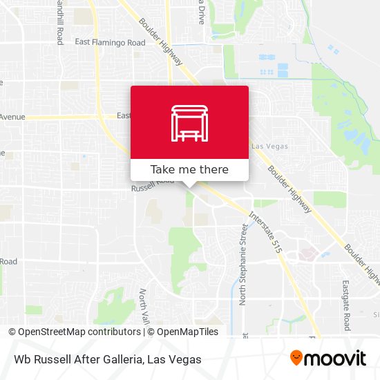 Mapa de Wb Russell After Galleria