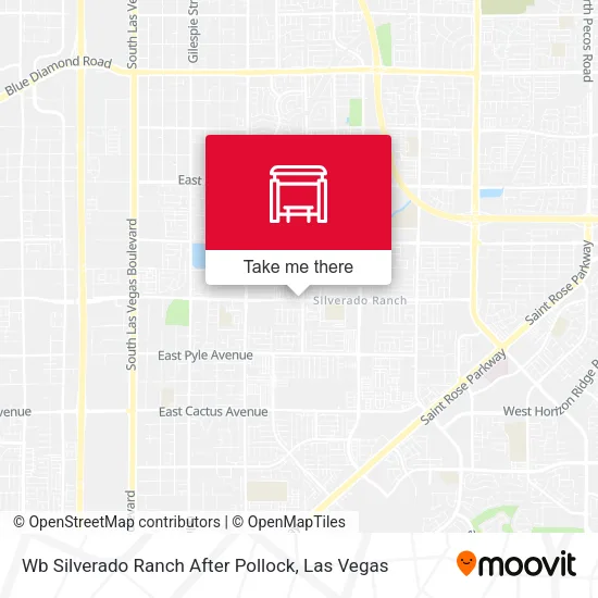 Mapa de Wb Silverado Ranch After Pollock