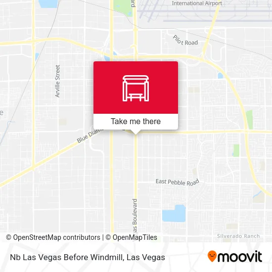 Mapa de Nb Las Vegas Before Windmill