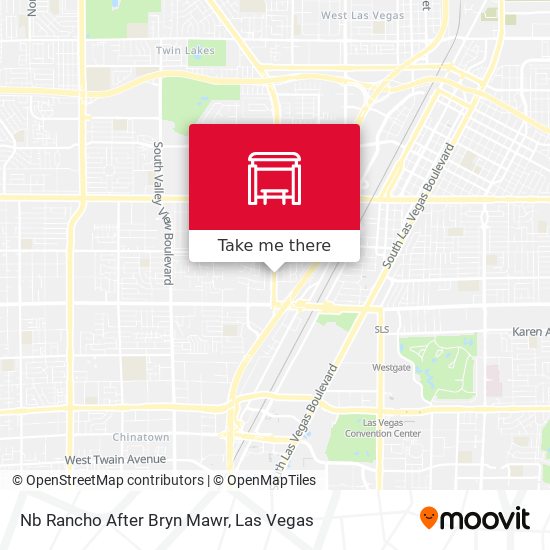 Nb Rancho After Bryn Mawr map