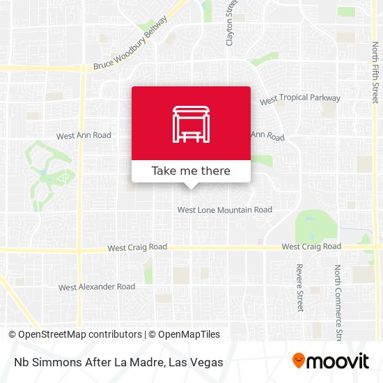 Nb Simmons After La Madre map