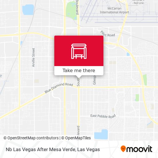 Nb Las Vegas After Mesa Verde map