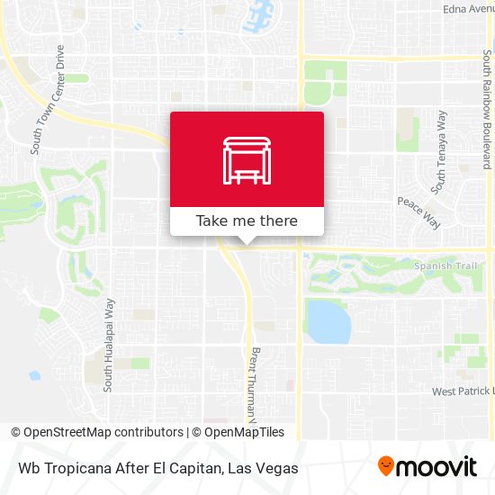 Wb Tropicana After El Capitan map