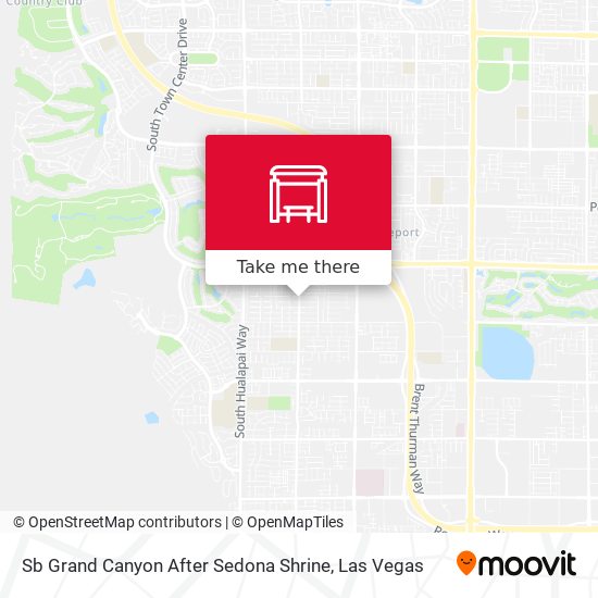 Mapa de Sb Grand Canyon After Sedona Shrine