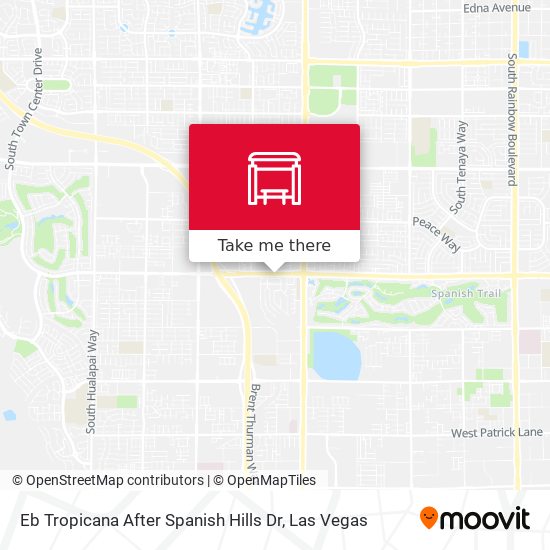 Mapa de Eb Tropicana After Spanish Hills Dr