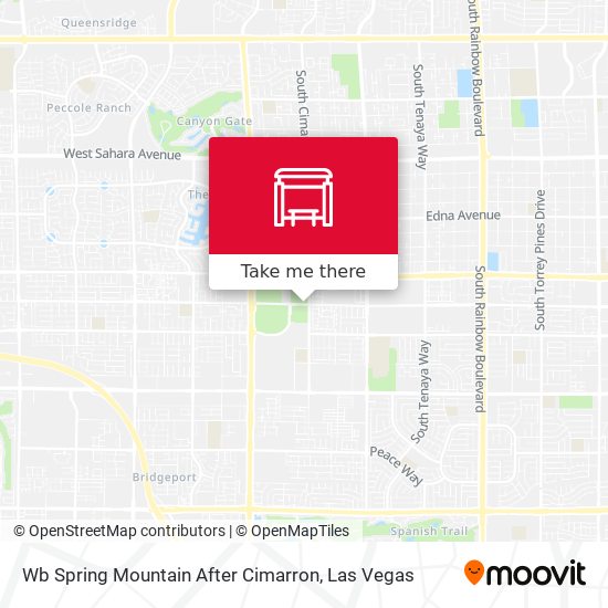 Mapa de Wb Spring Mountain After Cimarron
