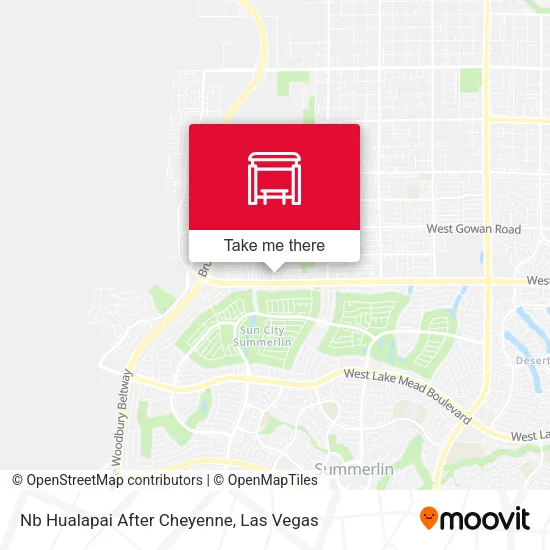 Mapa de Nb Hualapai After Cheyenne