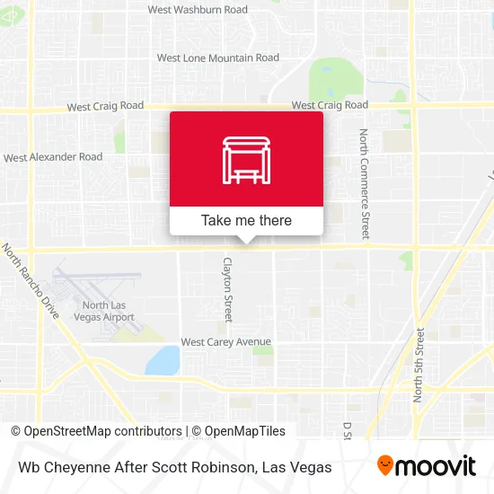 Mapa de Wb Cheyenne After Scott Robinson