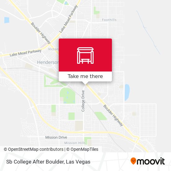 Sb College After Boulder map