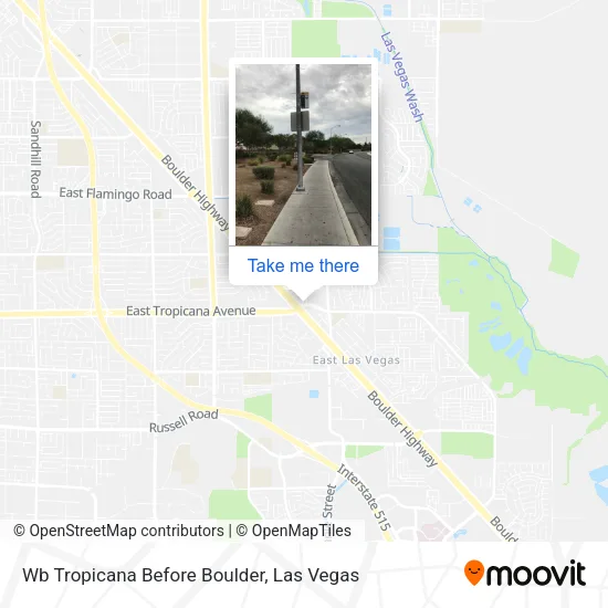 Mapa de Wb Tropicana Before Boulder