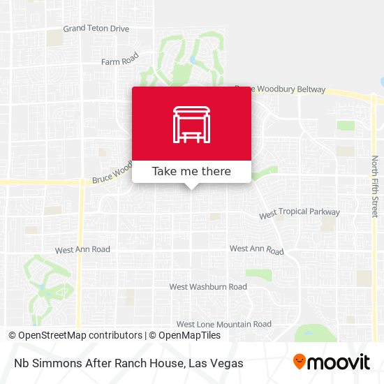 Nb Simmons After Ranch House map