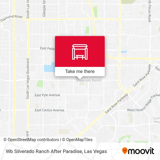 Wb Silverado Ranch After Paradise map