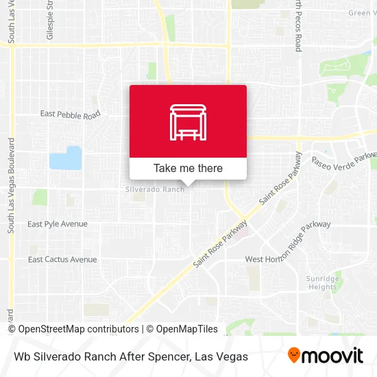 Mapa de Wb Silverado Ranch After Spencer