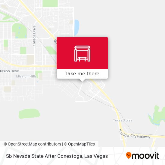 Mapa de Sb Nevada State After Conestoga
