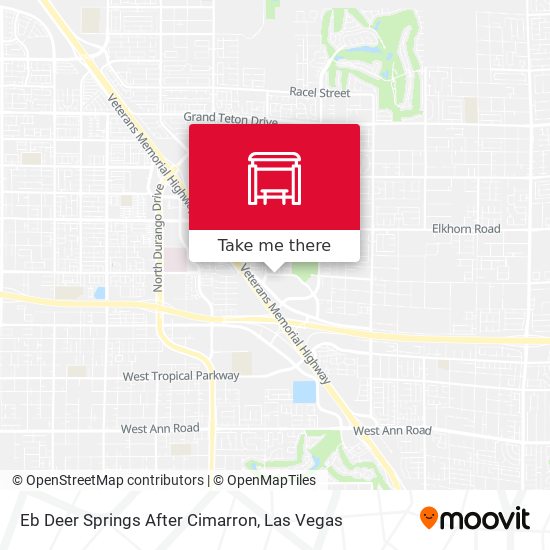 Eb Deer Springs After Cimarron map