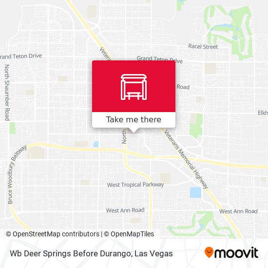 Wb Deer Springs Before Durango map