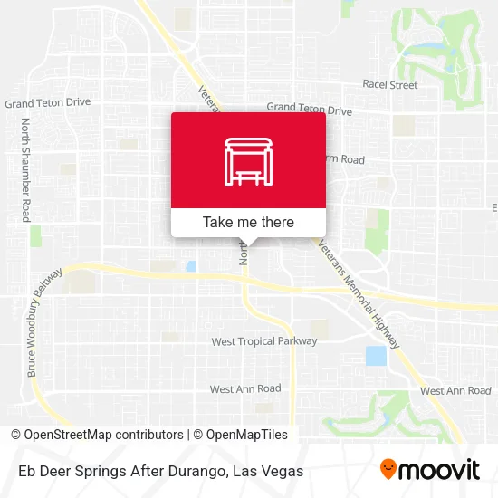 Mapa de Eb Deer Springs After Durango