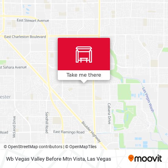 Mapa de Wb Vegas Valley Before Mtn Vista