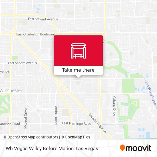 Mapa de Wb Vegas Valley Before Marion