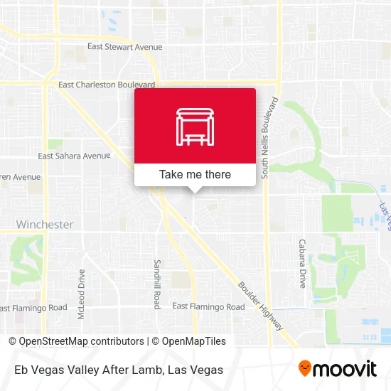 Mapa de Eb Vegas Valley After Lamb