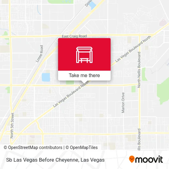 Mapa de Sb Las Vegas Before Cheyenne