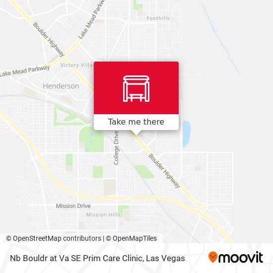 Nb Bouldr at Va SE Prim Care Clinic map