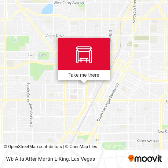 Mapa de Wb Alta After Martin L King