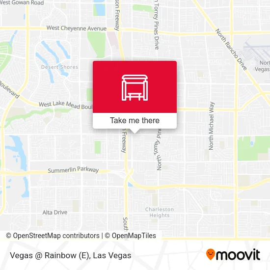 Vegas @ Rainbow (E) map
