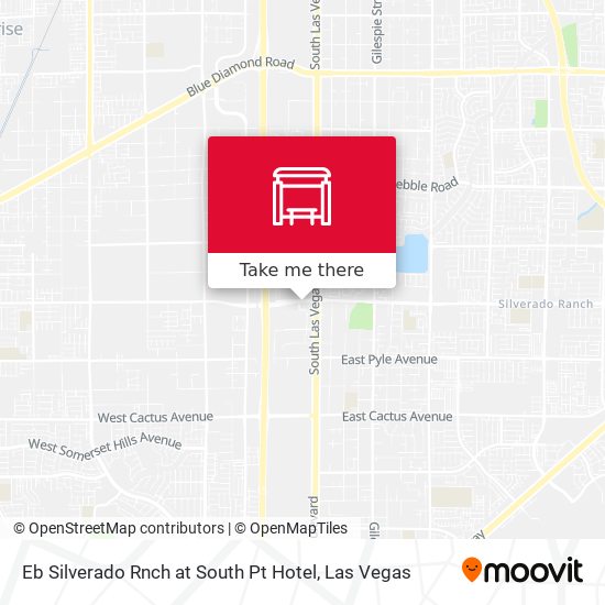 Mapa de Eb Silverado Rnch at South Pt Hotel