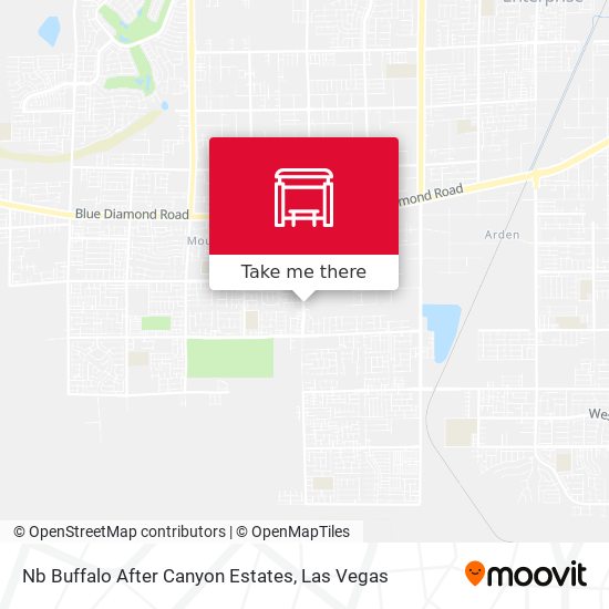 Nb Buffalo After Canyon Estates map