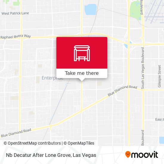 Nb Decatur After Lone Grove map