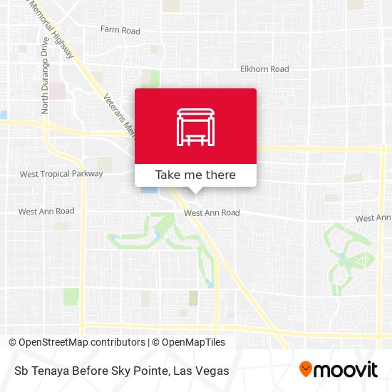 Sb Tenaya Before Sky Pointe map