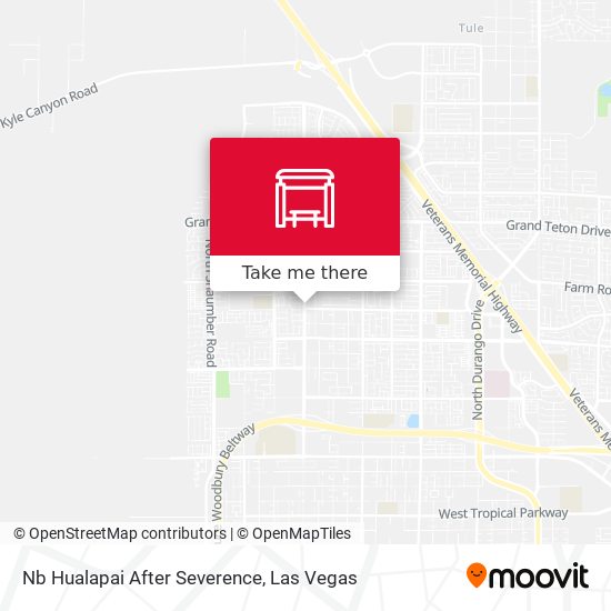 Nb Hualapai After Severence map