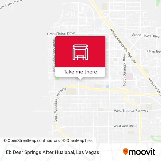 Eb Deer Springs After Hualapai map