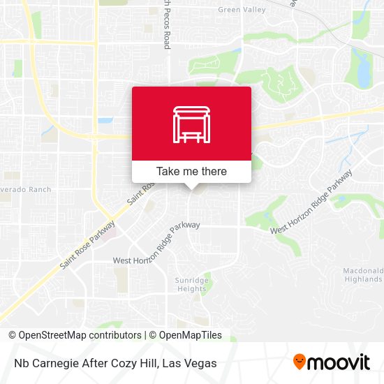 Nb Carnegie After Cozy Hill map