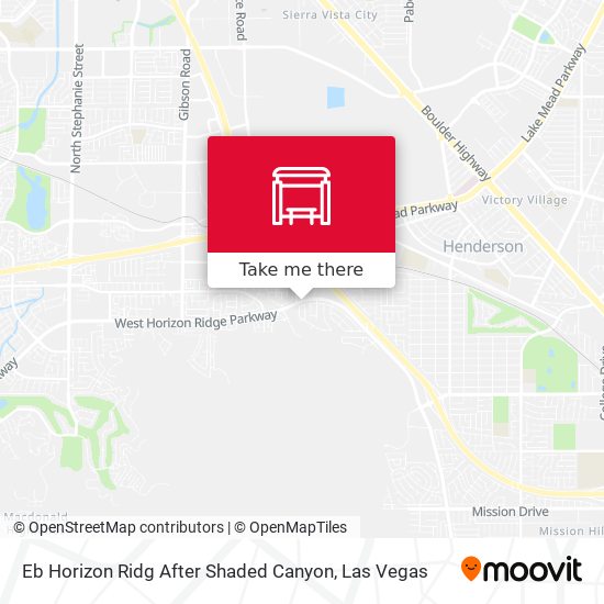 Eb Horizon Ridg After Shaded Canyon map