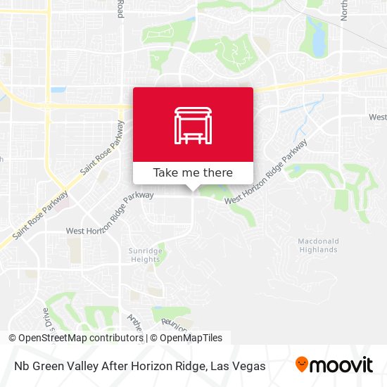 Mapa de Nb Green Valley After Horizon Ridge