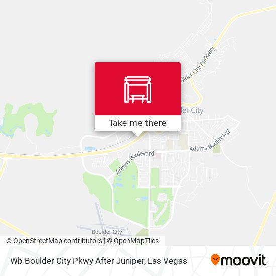 Mapa de Wb Boulder City Pkwy After Juniper