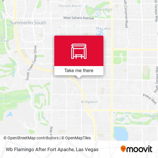 Mapa de Wb Flamingo After Fort Apache