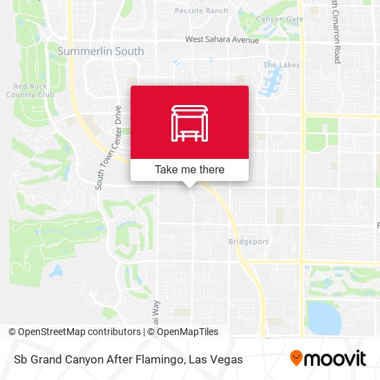 Mapa de Sb Grand Canyon After Flamingo