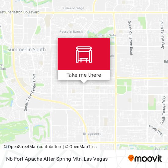 Mapa de Nb Fort Apache After Spring Mtn