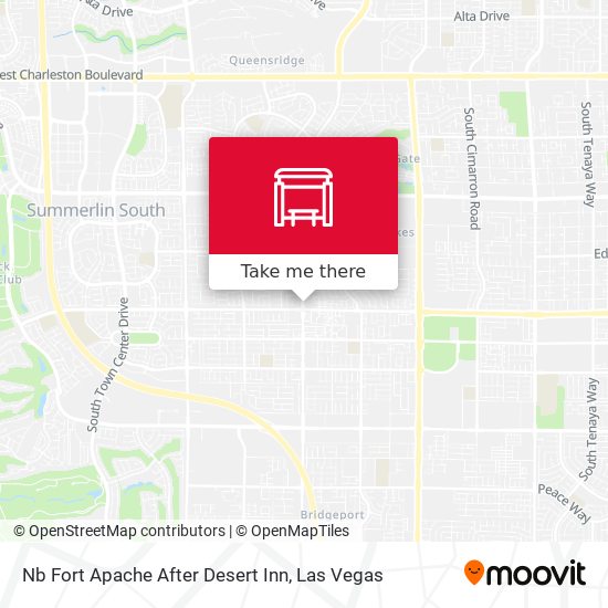 Nb Fort Apache After Desert Inn map