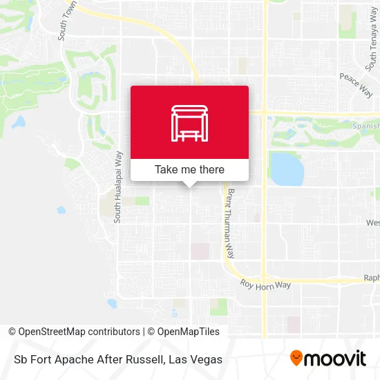 Mapa de Sb Fort Apache After Russell