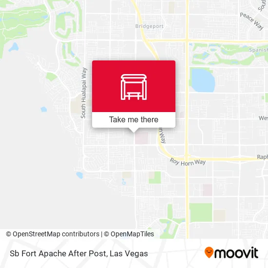 Sb Fort Apache After Post map