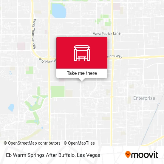 Mapa de Eb Warm Springs After Buffalo