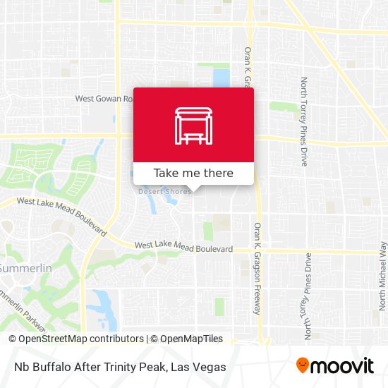 Nb Buffalo After Trinity Peak map