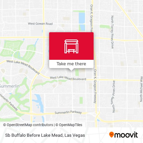 Mapa de Sb Buffalo Before Lake Mead