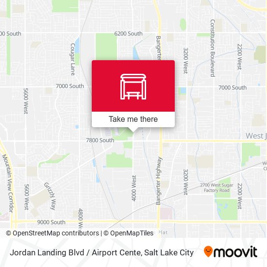 Jordan Landing Blvd / Airport Cente map