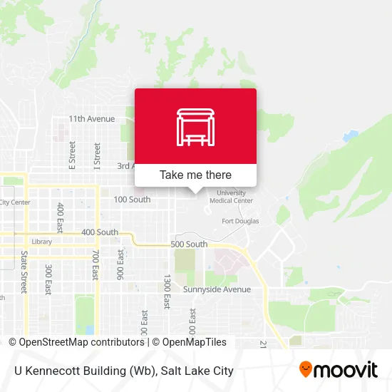 Mapa de U Kennecott Building (Wb)
